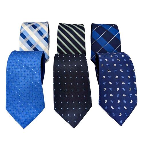 Corbata Jaqc 8 CARLO CORINTO Azul Para Hombre