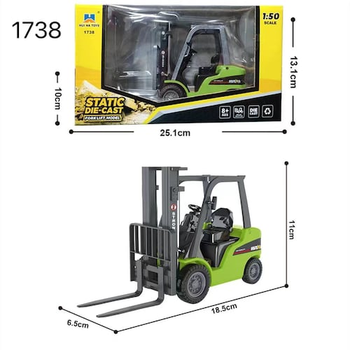 Vehículo Coleccionable 1:50 Forklift