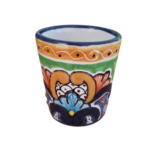 Vaso Mezcalero en Talavera Arte Cruz