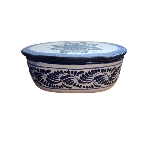 Alhajero Talavera Ovalado Arte Cruz