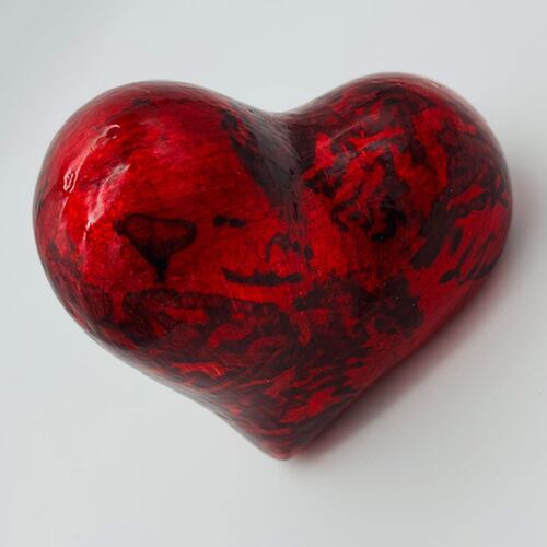 Corazón Brillante Grande Casta Santa