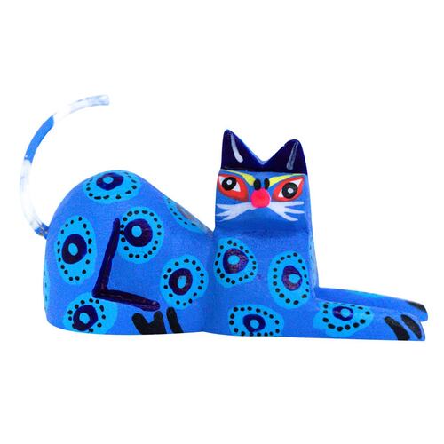 Alebrije miniatura gato - Artesanía
