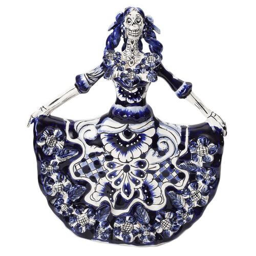 Catrina Bailarina Azul HIXI - Artesanía