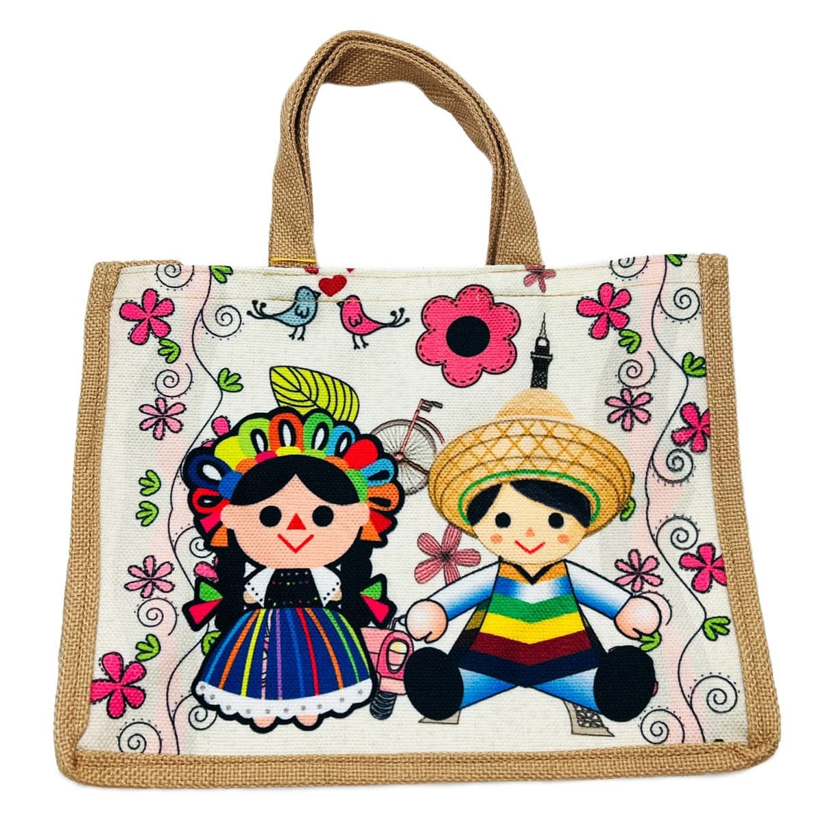 Bolsos Como Hacer Un Morralito De Yute Coser Bolsos De Tela