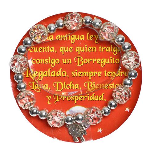 Pulsera Cuentas Con Adornos