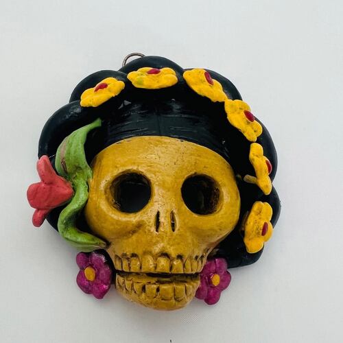 Calavera Barro Frida