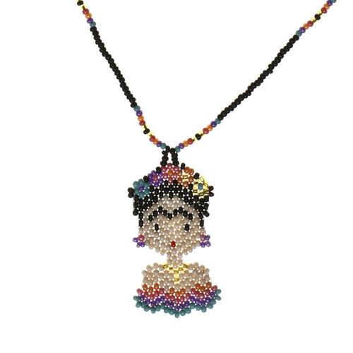 Collar Frida Chaquira Artesanal