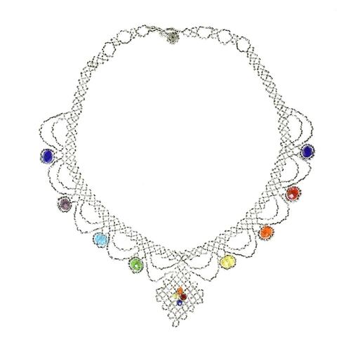 Collar Venado Chaquira Artesanal