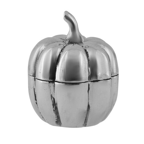 Caja mod calabaza lisa 110 gramos - Plata ley .925