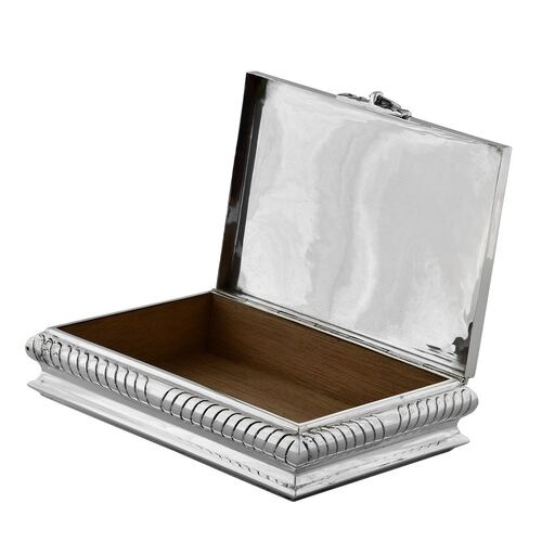 Caja  rayitas 105.2gramos  - Plata ley .925