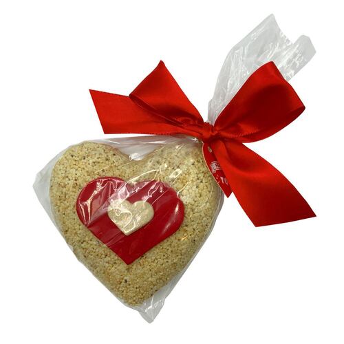 Figura corazón amaranto / arroz SV