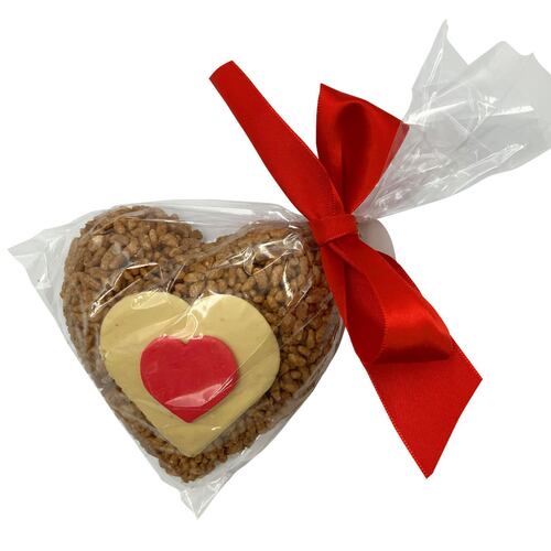 Figura corazón amaranto / arroz SV