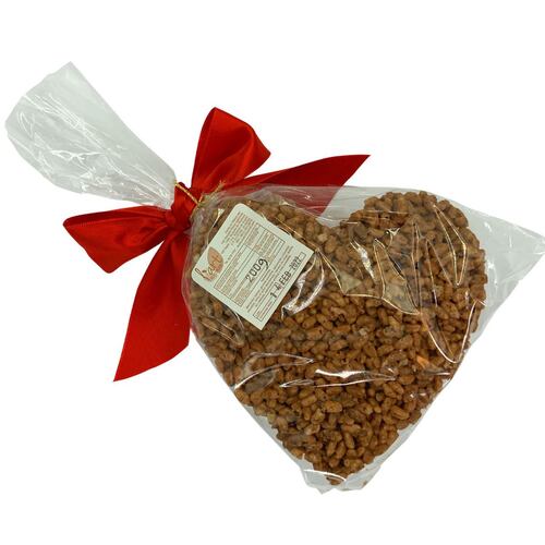 Figura corazón amaranto / arroz SV