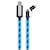 Cable Lightning Micro USB Azul Visible