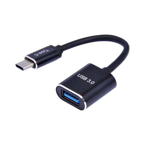 Cable Type-C 3.1 TO USB 3.0 10 CM Negro