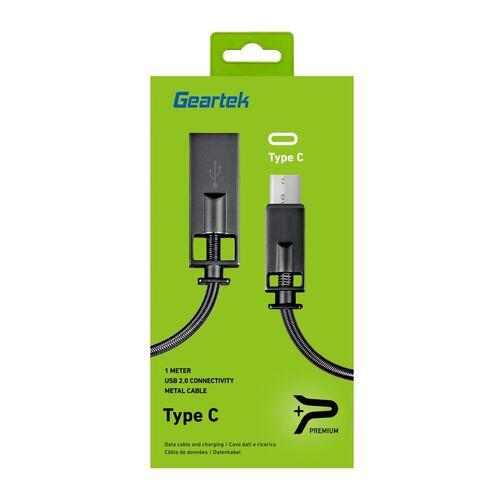 Cable Cargador USB a Tipo C Geartek
