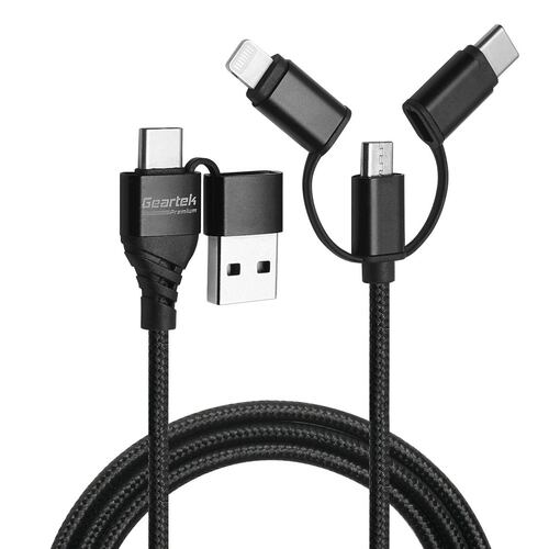Cable de Carga 5 en 1 Universal USB Geartek