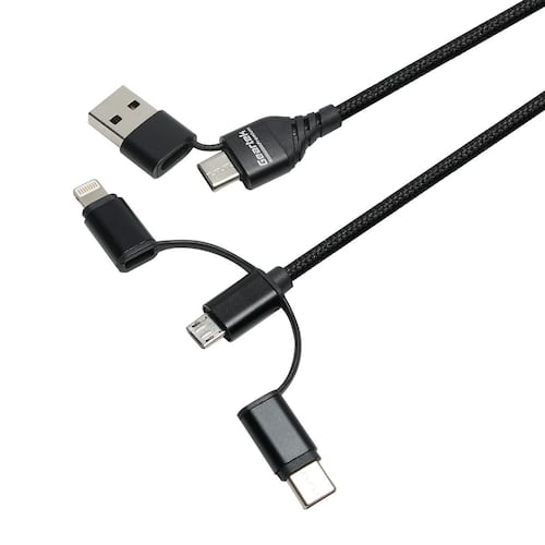 Cable de Carga 5 en 1 Universal USB Geartek