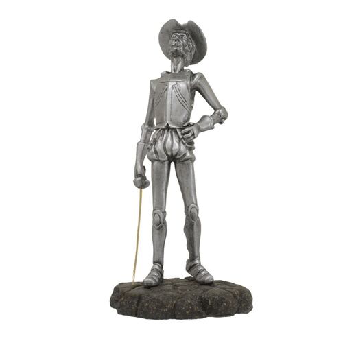 Figura Decorativa Torogoz Don Quijote con Espada 27 cm