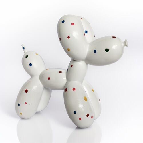 Figura Decorativa SHENZHEN DEW de Perro Globo con puntos de colores
