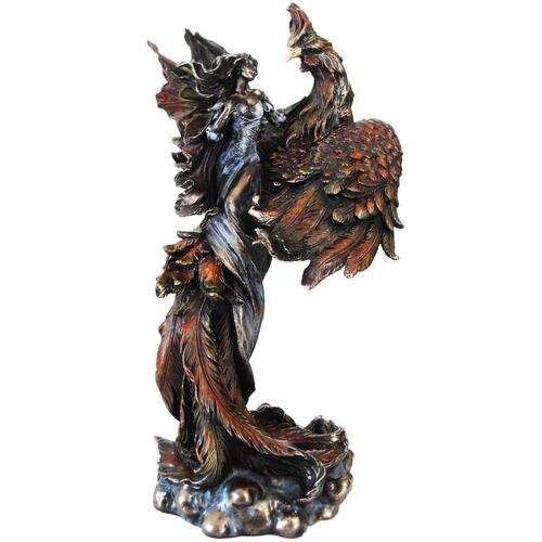Figura Mujer Fenix WU74057A4 Bronce