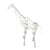 Figura alambre animal jirafa