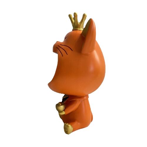 Figura Decorativa Boca de Gato Caja Almacenamiento