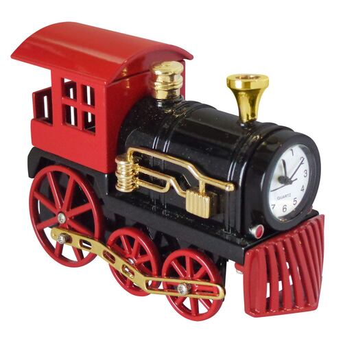 Reloj Let Gloss figura tren negro/rojo