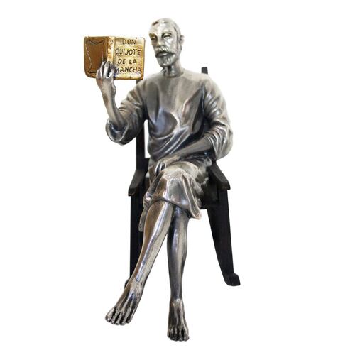 Quijote meciéndose