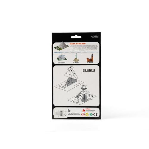 Rompecabezas 3D Pirámide Maya