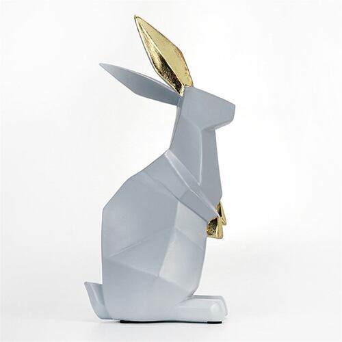 Figura Decorativa Resina Conejo
