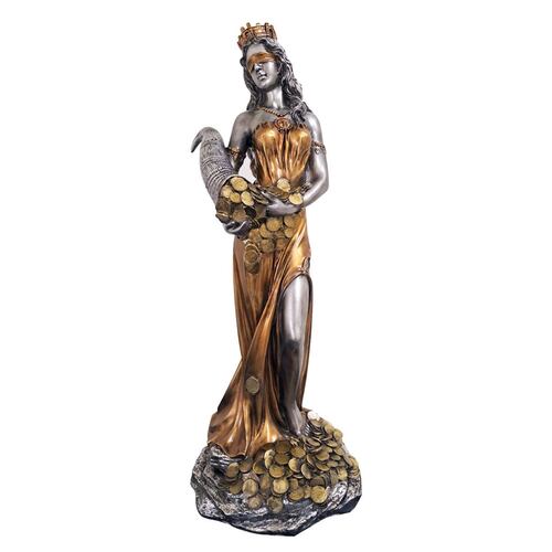 Figura Decorativa Diosa De La Fortuna 72 cm