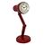 Mini lámpara roja de reloj para escritorio
