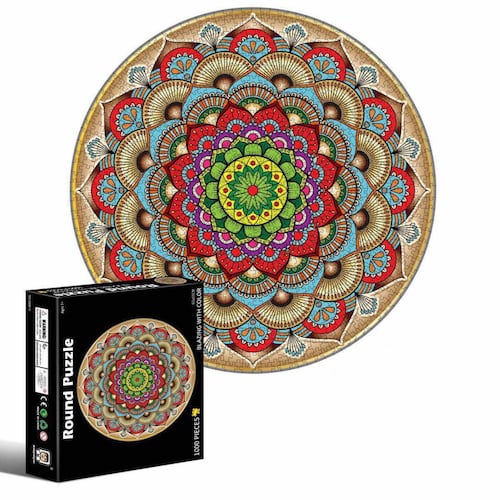 Rompecabezas Hao Xiang 1000 piezas Mandala
