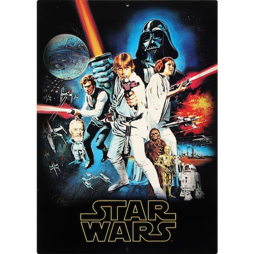 Placa de adorno star wars original
