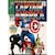 Placa de adorno captain america comic book