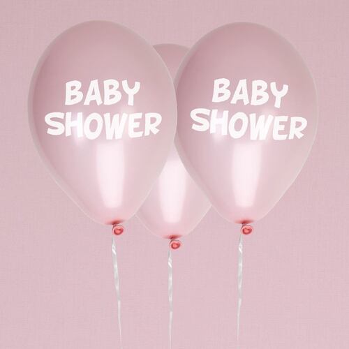 Globos para Baby shower Niña