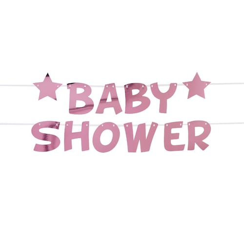 Guirnalda para Baby shower Niña
