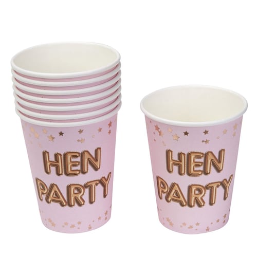 Vaso rosa "Hen Party"