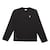 Camiseta manga larga [Logotipo BTS : negro] / Long Sleeve T-Shirt [BTS Logo : Black]
