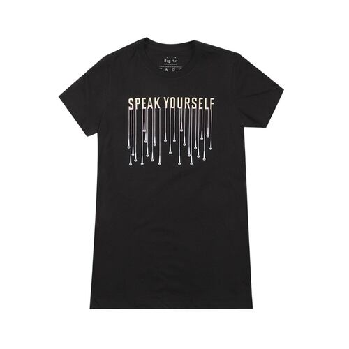Camiseta [Mic Drop : Negro] / T-Shirt [Mic Drop : Black]