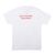 Camiseta [símbolo rojo grande : blanco] / T-Shirt [big red symbol : white]