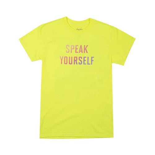 Camiseta [megafóno : amarillo neón] / T-Shirt [megaphone : neon]