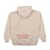 Sudadera con capucha [what is your name : beige] / Hoodie [what is your name : beige]