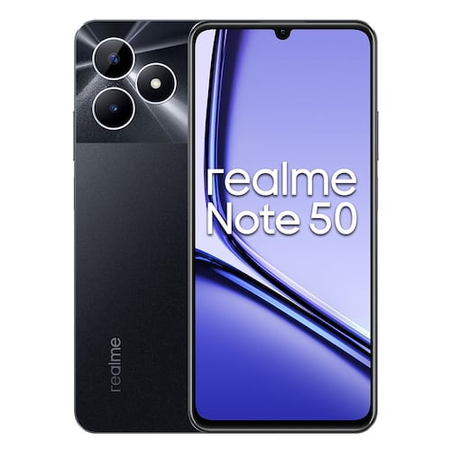 Celular Realme Note 50 128GB Color Negro R3 (Telcel)