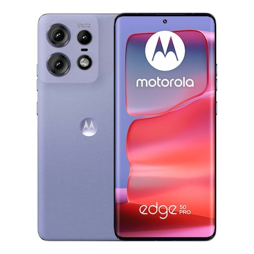 Celular Motorola Edge 50 Pro 5G 256GB Color Morado R9 (Telcel)