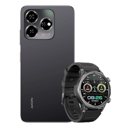 ZTE Axon 60 256GB Negro Telcel R9 + Watch HM37