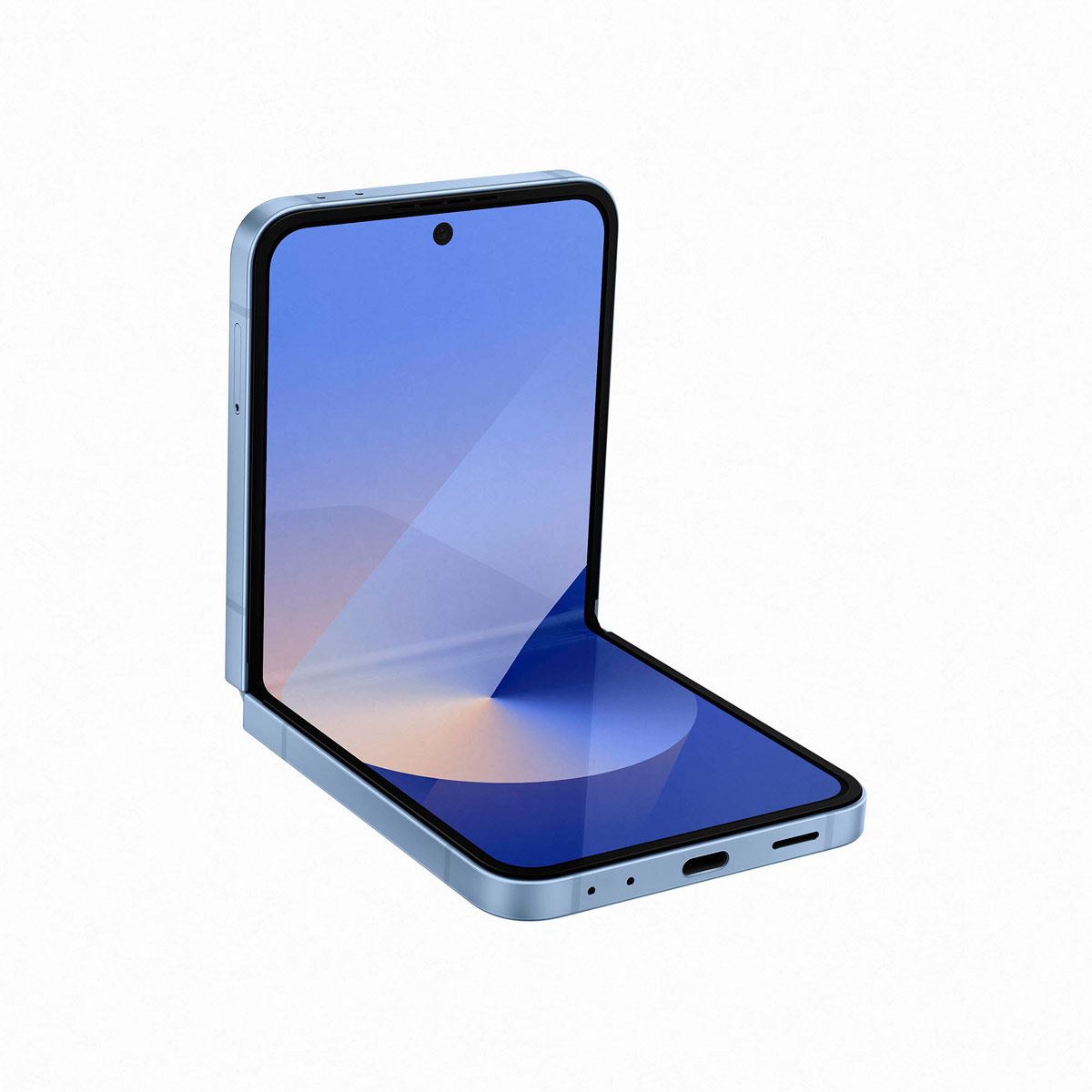 Samsung Galaxy Z Flip6 ブルー SIMフリー】Galaxy Z Flip6 256GB SM-F741QLBASJP Blue Samsung