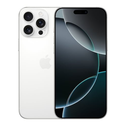 iPhone 16 Pro Max 256GB Titanio Blanco Telcel R9