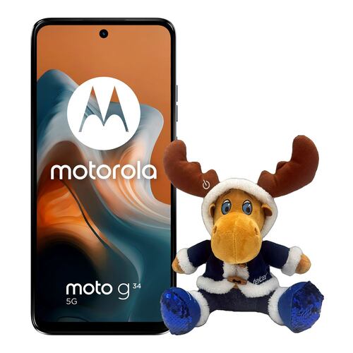 Motorola G34 5G 256GB Negro Telcel R7 + Renato